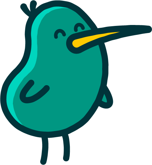 Mascotte Kiwee – L'atelier